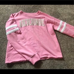 Pink Abercrombie sweatshirt